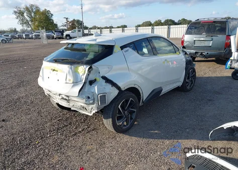 2021 Toyota C-Hr Limited from USA, damaged, VIN NMTKHMBX1MR137856